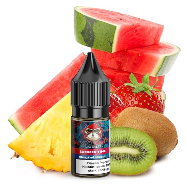 Summertime Nikotinsalz Liquid VapeApe