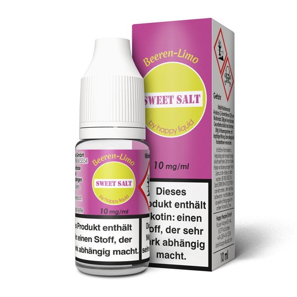 Beeren Limo Nikotinsalz Liquid Sweet Salt by Happy Liquid 10 mg