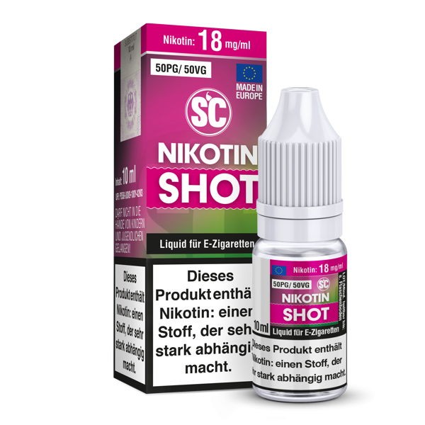 Nikotin Shot 18 mg/ml SC VPG 50/50