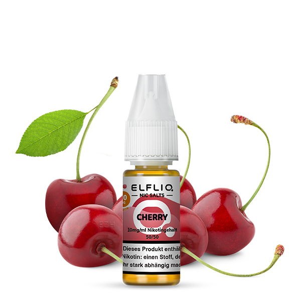 Cherry Nikotinsalz Liquid Elfliq by Elfbar