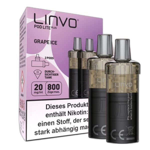 Grape Ice Prefilled LINVO Pod Lite Plus