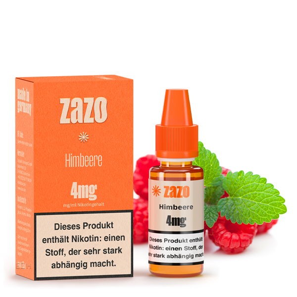 Himbeere Liquid Zazo 4 mg/ml