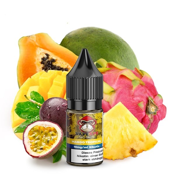 Mango Tropical Nikotinsalz Liquid VapeApe