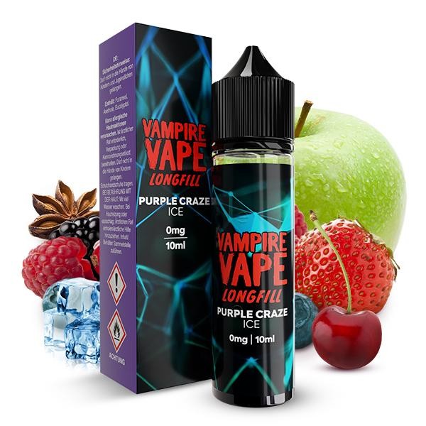 Purple Craze Ice Longfill Aroma Vampire Vape Geschmack