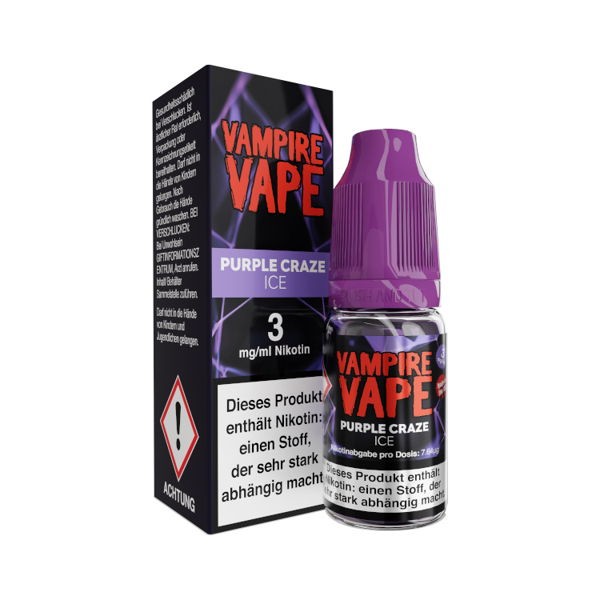 Purple Craze Ice Liquid Vampire Vape 3 mg/ml