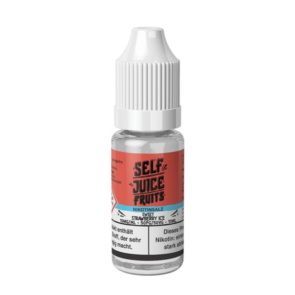 Sweet Strawberry Ice Nikotinsalz Liquid Self Juice Fruits Flasche 10 ml