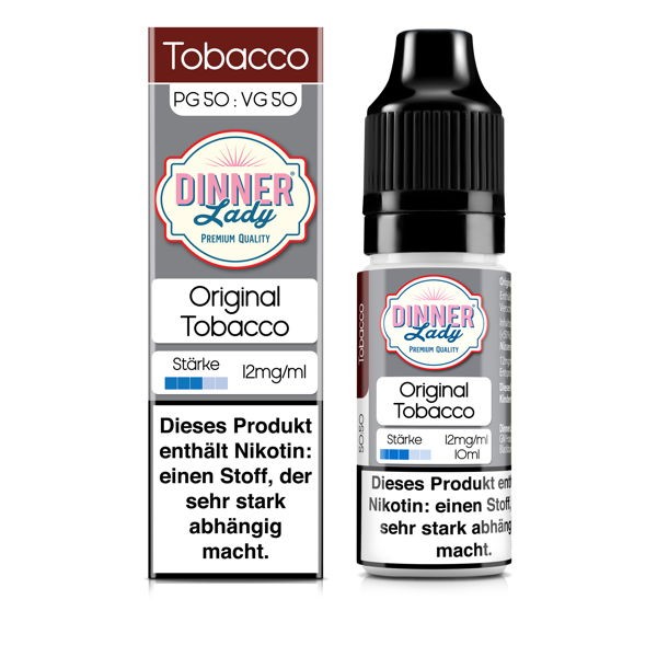 Original Tabak Liquid DINNER Lady 12 mg/ml