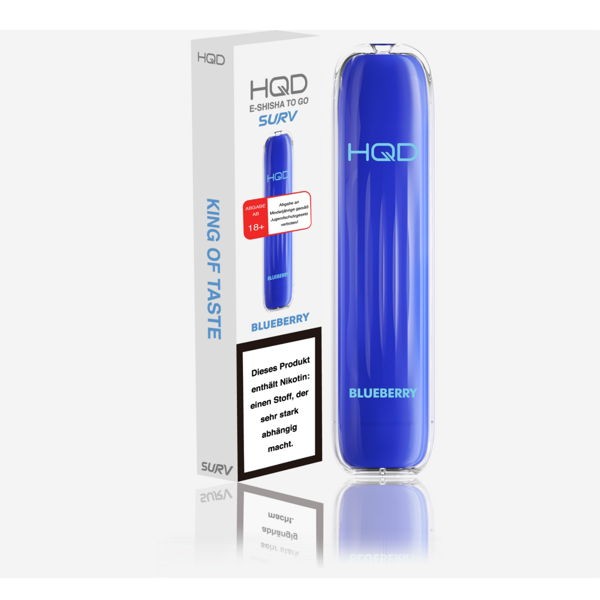 HQD Surv Vape Einweg E-Zigarette Blueberry