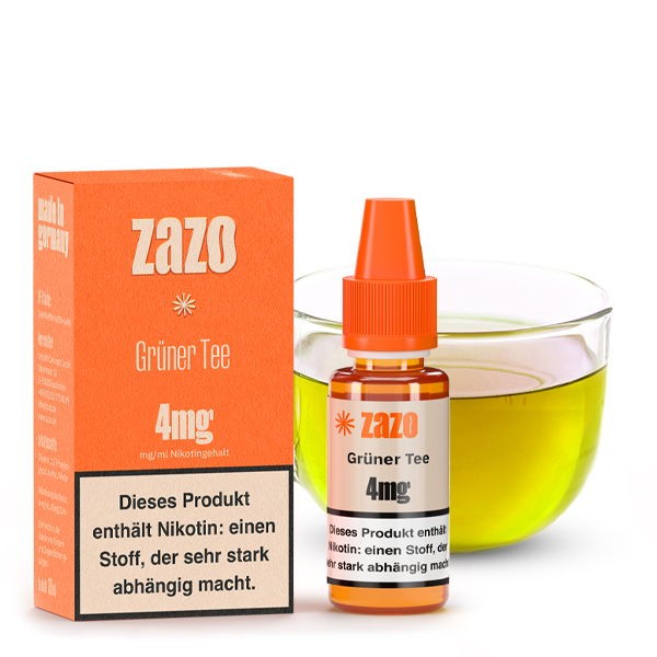 Grüner Tee Liquid Zazo Neo 4 mg/ml Geschmack