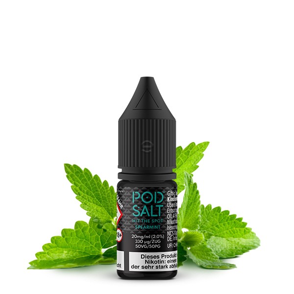 Spearmint Nikotinsalz Liquid Pod Salt Geschmack