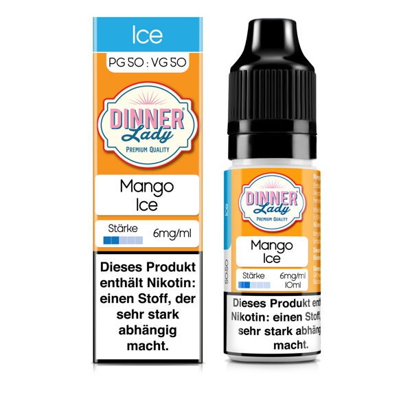 Mango Ice Liquid DINNER Lady 6 mg/ml