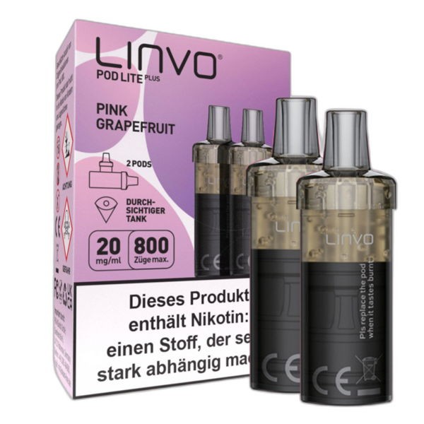 Pink Grapefruit Prefilled LINVO Pod Lite Plus