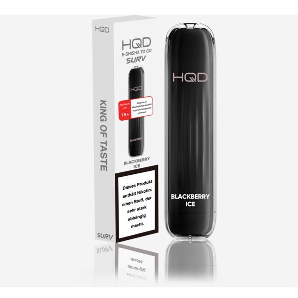 HQD Surv Vape Einweg E-Zigarette Blackberry Ice