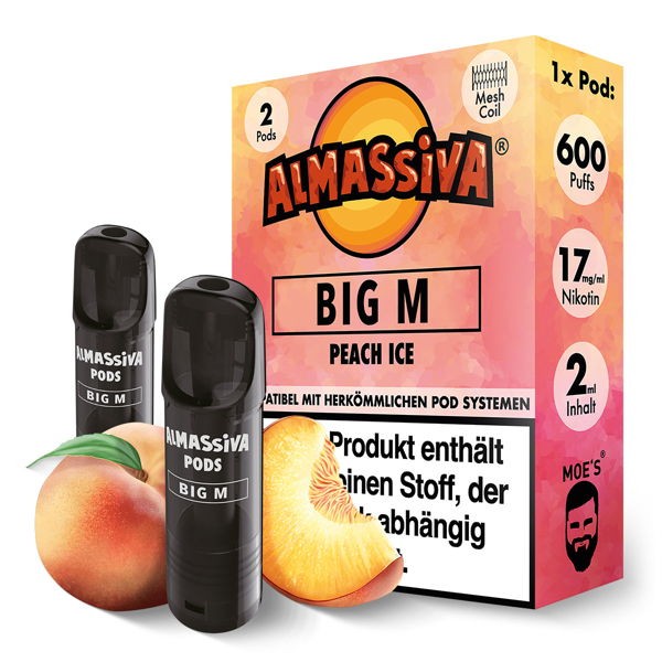 Big M Prefilled Ersatz Pod Al Massiva Geschmack