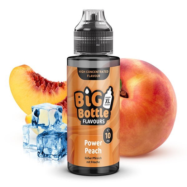 Power Peach Longfill Aroma Big Bottle Geschmack