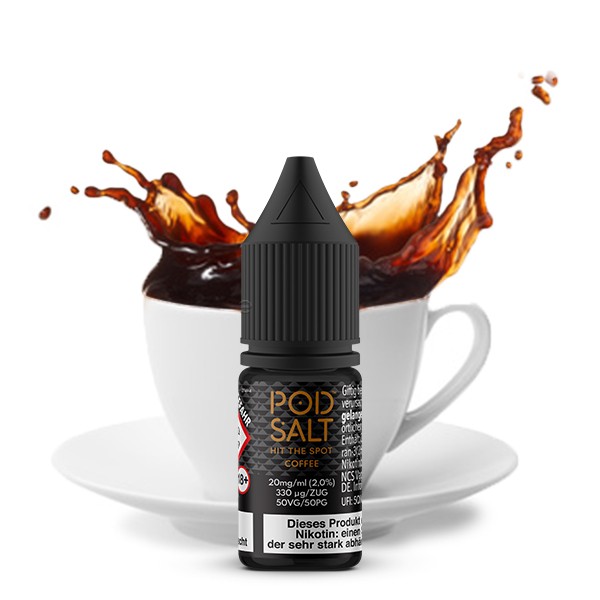 Coffee Nikotinsalz Liquid Pod Salt Geschmack