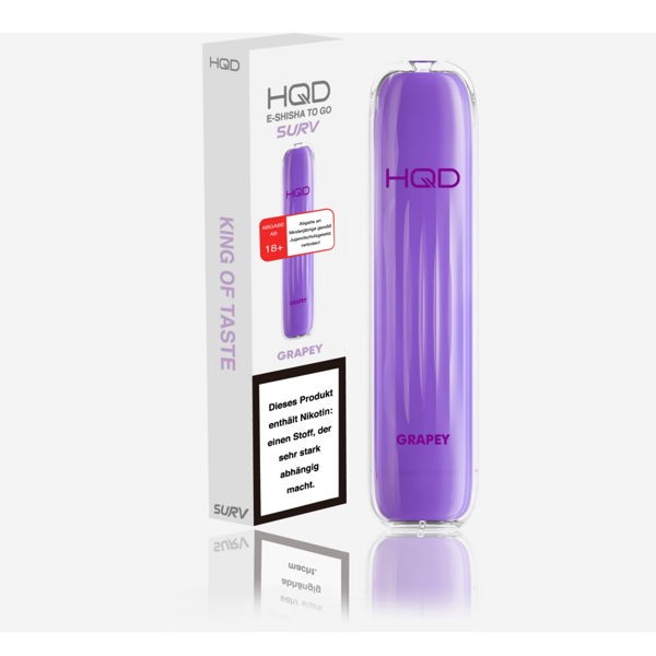 HQD Surv Vape Einweg E-Zigarette Grapey