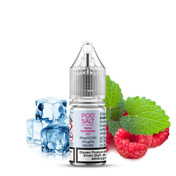 Triple Raspberry Ice Nikotinsalz Liquid Pod Salt Xtra Geschmack