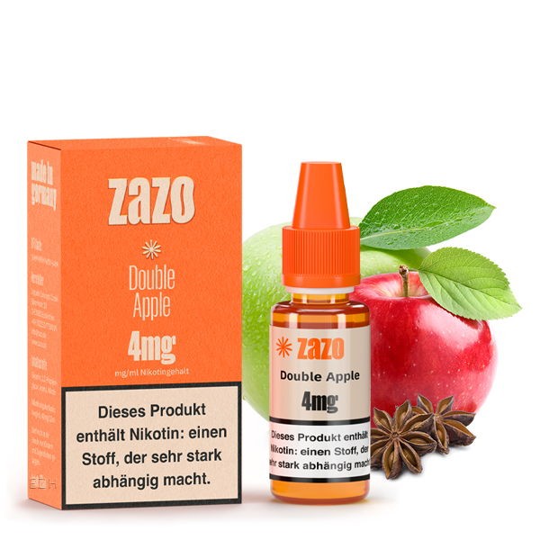 Double Apple Liquid Zazo 4 mg/ml