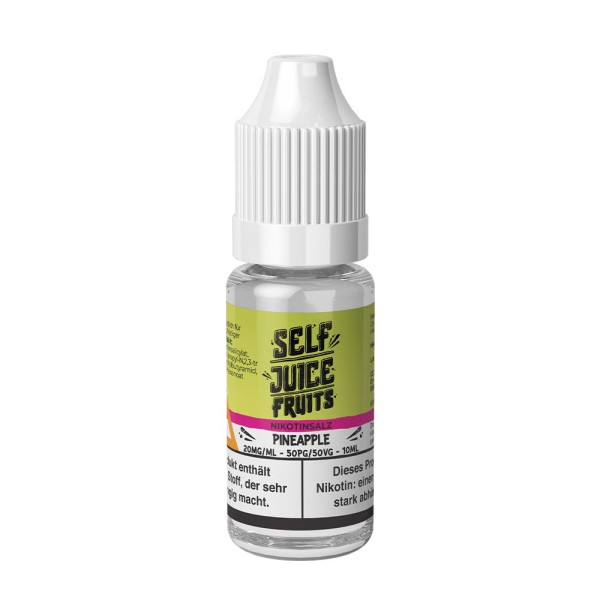 Pineapple Nikotinsalz Liquid Self Juice Fruits 20 mg Flasche 10 ml