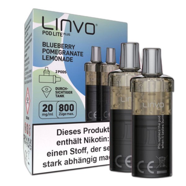 Blueberry Pomegranate Lemonade Prefilled LINVO Pod Lite Plus