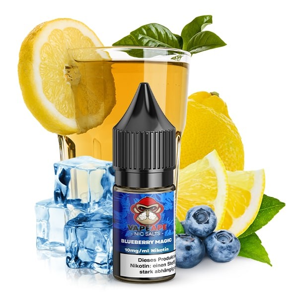 Blueberry Magic Nikotinsalz Liquid VapeApe