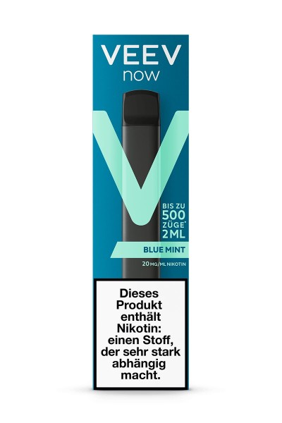 VEEV NOW Einweg E-Zigarette Blue Mint Verpackung