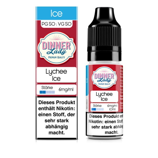 Lychee Ice Liquid DINNER Lady 6 mg/ml