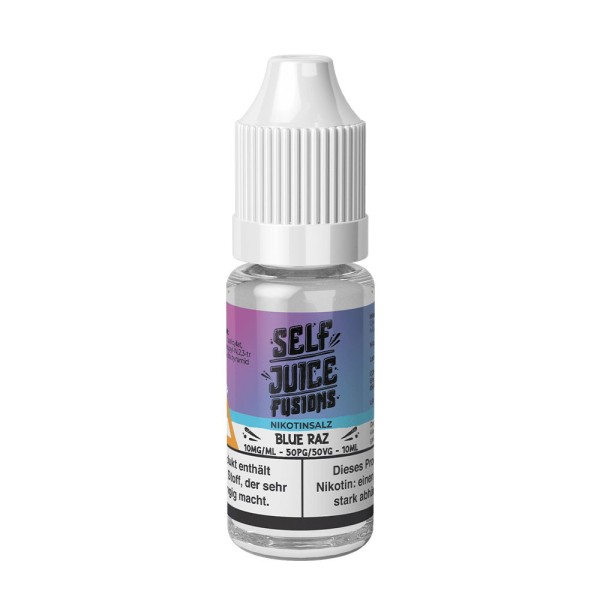 Blue Raz Nikotinsalz Liquid Self Juice Fusions Flasche 10 ml