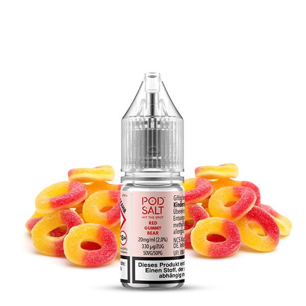 Red Gummy Bear Nikotinsalz Liquid Pod Salt Xtra Geschmack