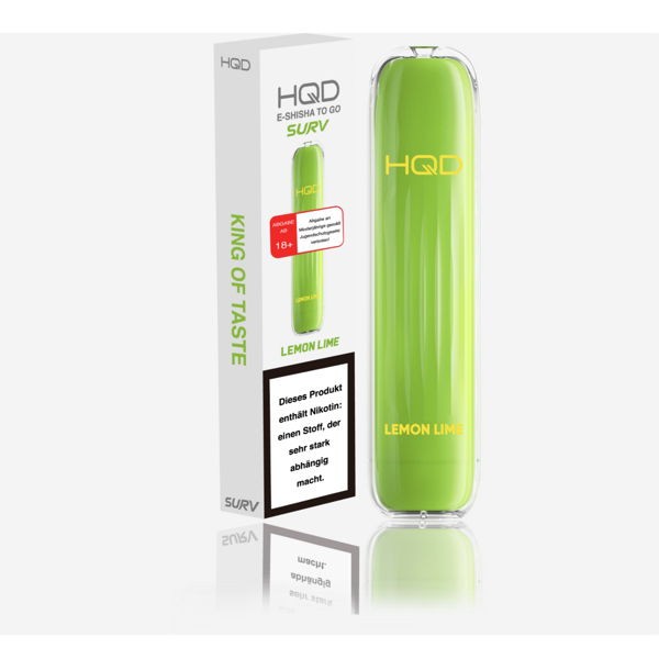 HQD Surv Vape Einweg E-Zigarette Lemon Lime