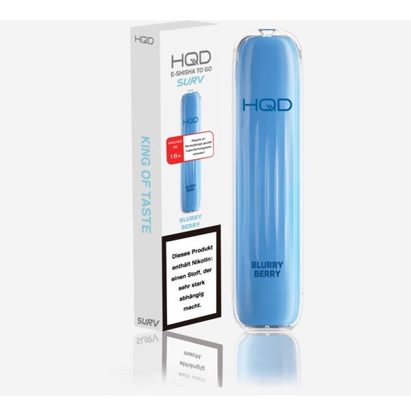 HQD Surv Vape Einweg E-Zigarette Blurry Berry