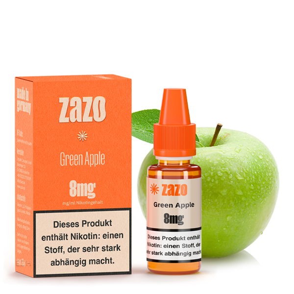 Green Apple Liquid Zazo 8 mg/ml