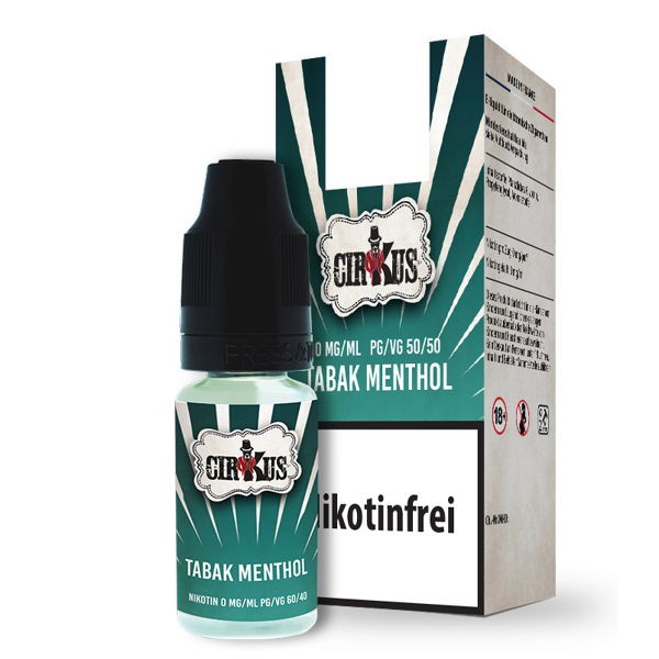 Tabak Menthol Liquid Authentic CirKus *MHD WARE*