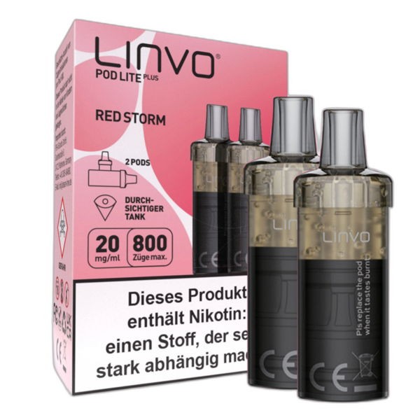 Red Storm Prefilled LINVO Pod Lite Plus