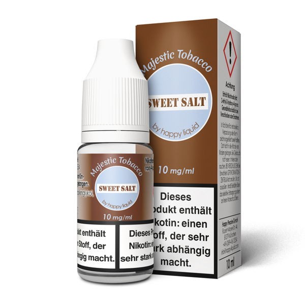 Majestic Tobacco Nikotinsalz Liquid Sweet Salt by Happy Liquid 10 mg