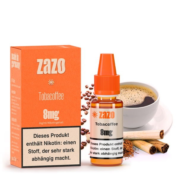 Tobacoffee Liquid Zazo 8 mg/ml