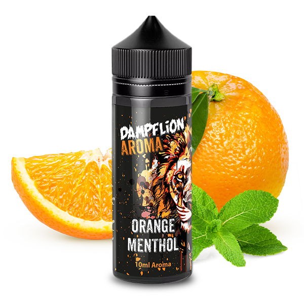 Orange Menthol Longfill Aroma Dampflion Intense Geschmack