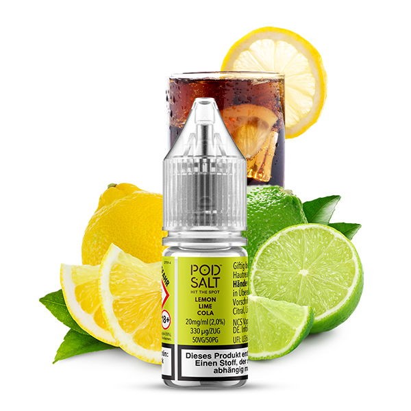 Lemon Lime Cola Nikotinsalz Liquid Pod Salt Xtra Geschmakc