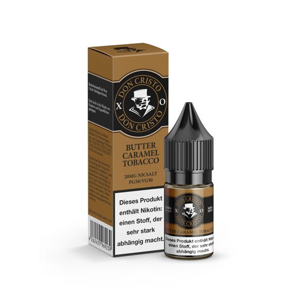 Original XO Tobacco Nikotinsalz Liquid Don Cristo Verpackung