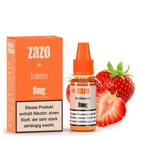Erdbeere Liquid Zazo 8 mg/ml