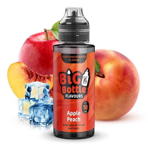 Apple Peach Longfill Aroma Big Bottle Geschmack