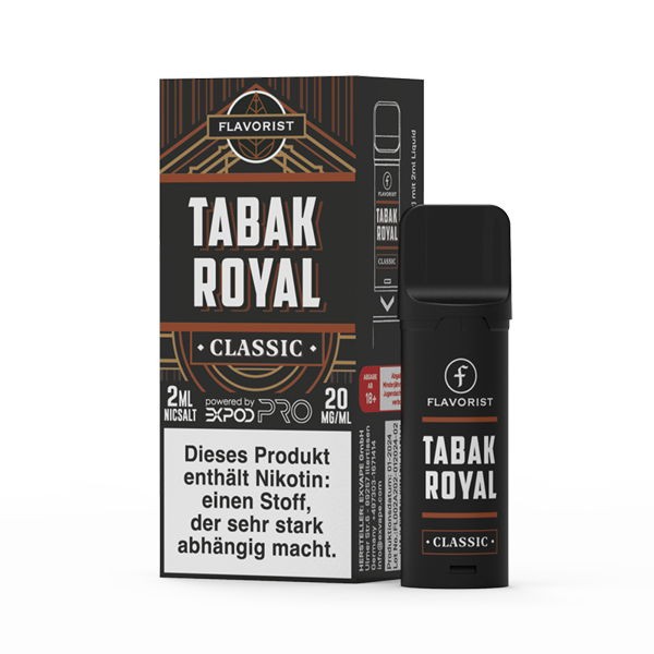Tabak Royal Prefilled Ersatz Pod Flavorist