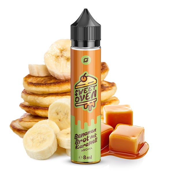 Bananenbrot Karamell Longfill Aroma Flavorverse Sweet Oven Geschmack